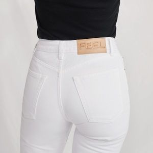 The Feel Studio jeans the White genuine, regular size 27